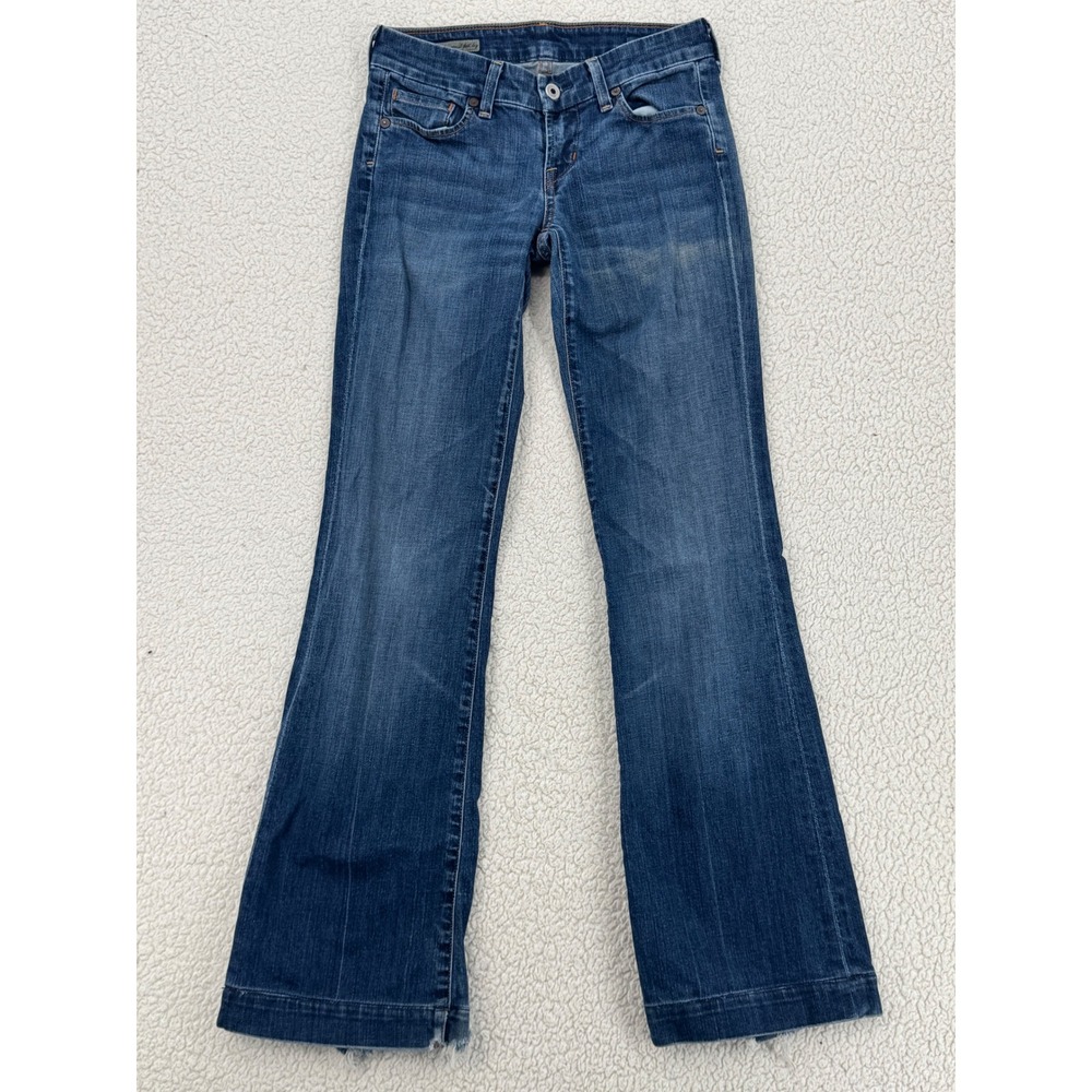 Citizens of Humanity Faye 003 Low Waist Full Leg Flare Jeans Women Size 25